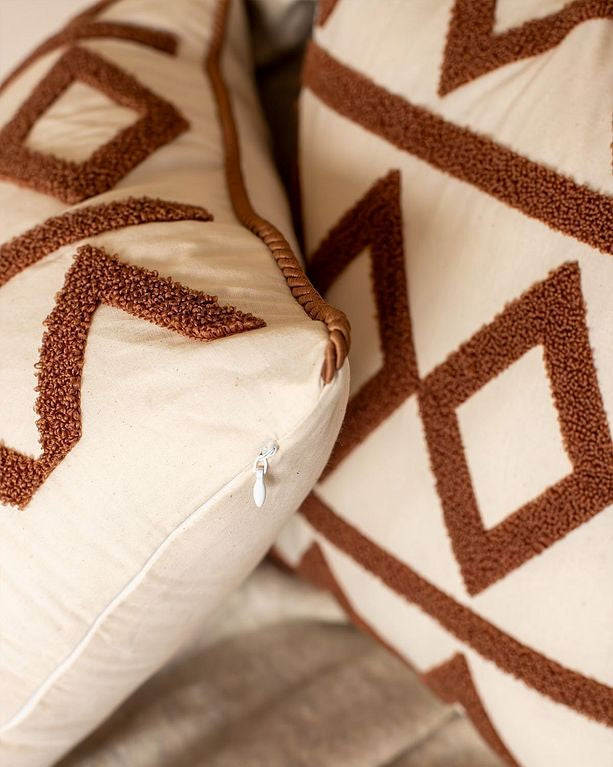 Luxury Series Punch Punch Embroidery Pillow Case