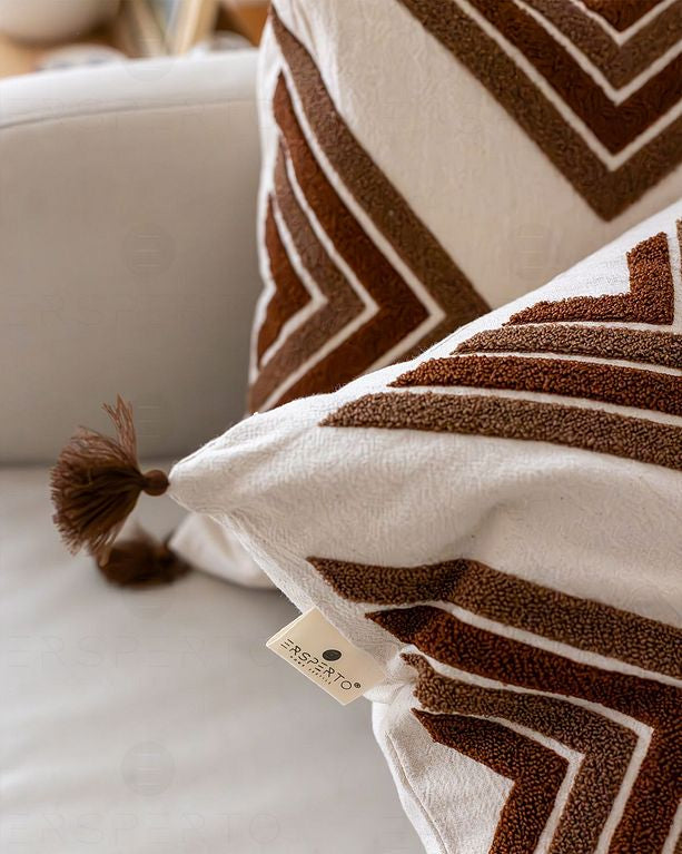 Luxury Series Punch Punch Embroidery Pillow Case