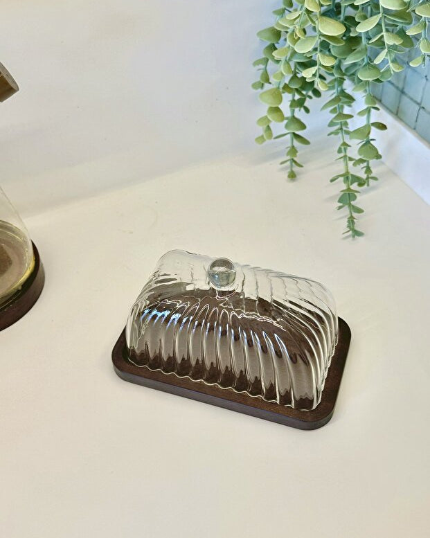 Accacia Butter Keeper