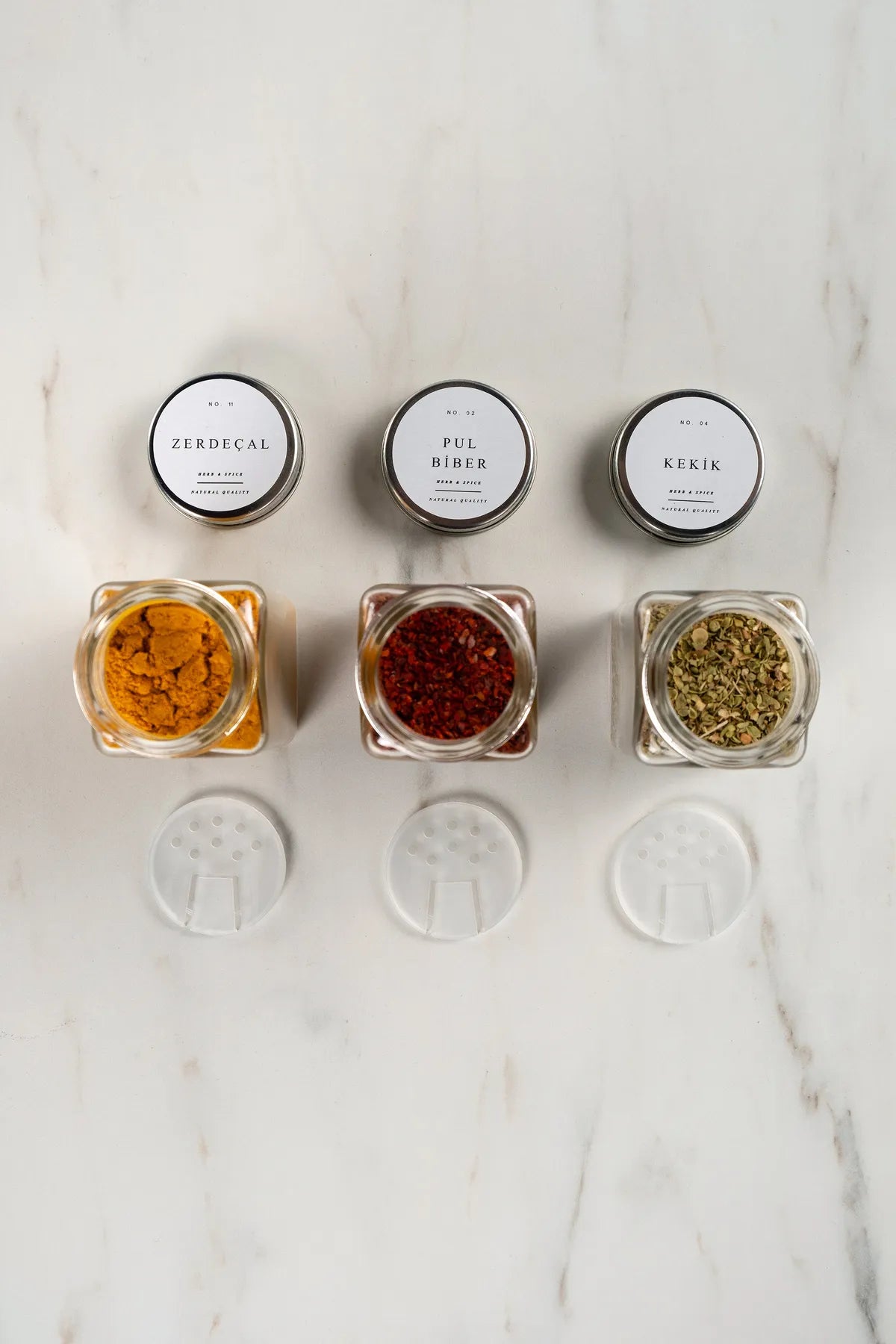 24 Piece Spice Jars