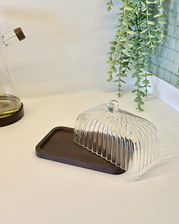 Accacia Butter Keeper