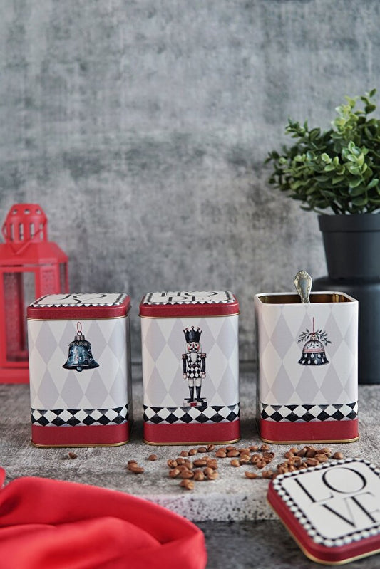 Mckenzie Metal Storage Containers 3 Piece Set