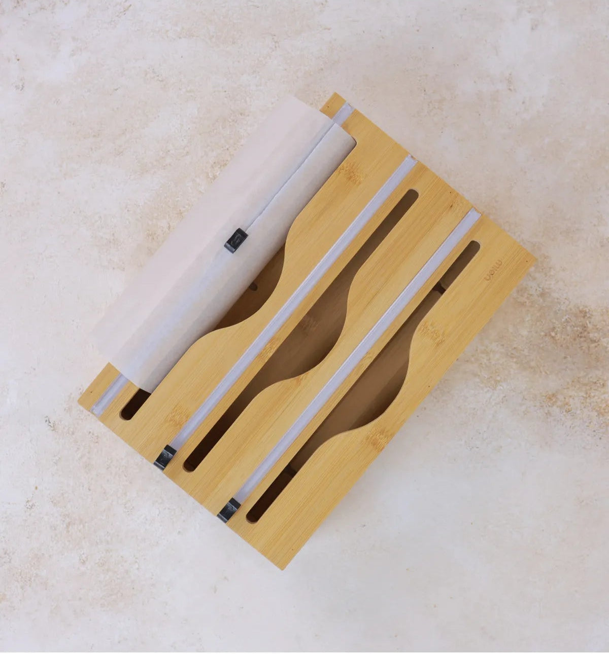 Bamboo 3 Piece Organizer Stretch and Foil Cutter