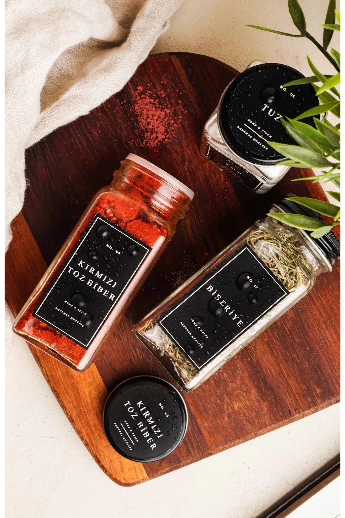 18 Piece Spice Jars