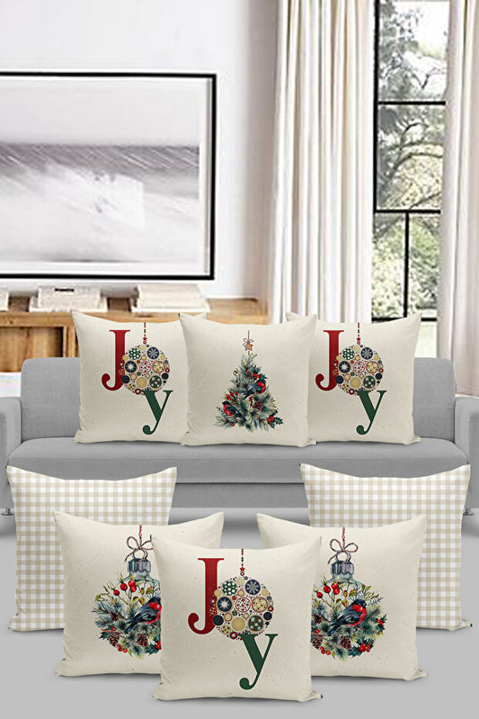 8 Piece Pillow Cover Double Sided Digital Print