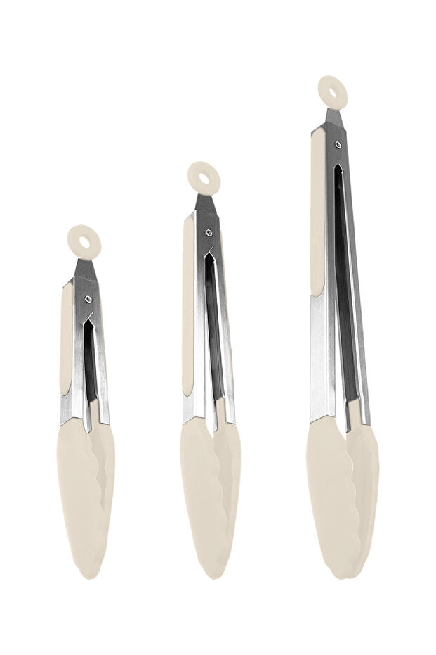 Midori 3 Piece Metal Handle Silicone Kitchen Set