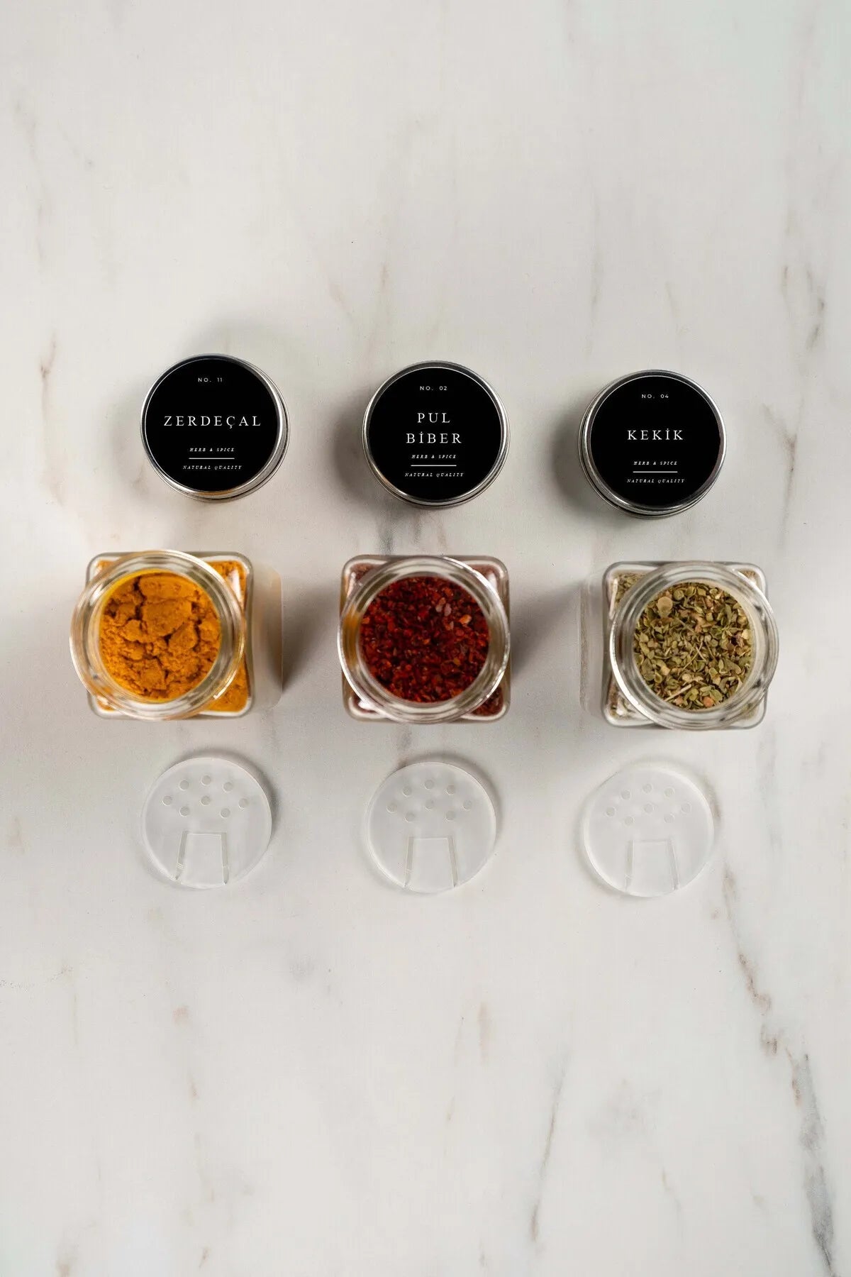18 Piece Spice Jars