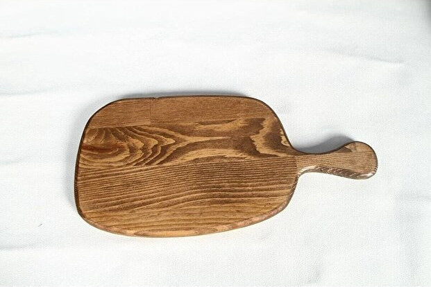 Natural Wood Cutting and Serving Board 2 Pieces