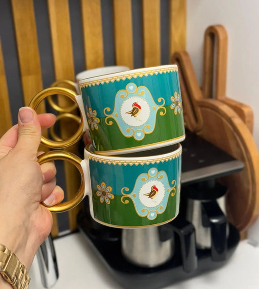 Luxury Bird Soha Mug 2 Piece Set