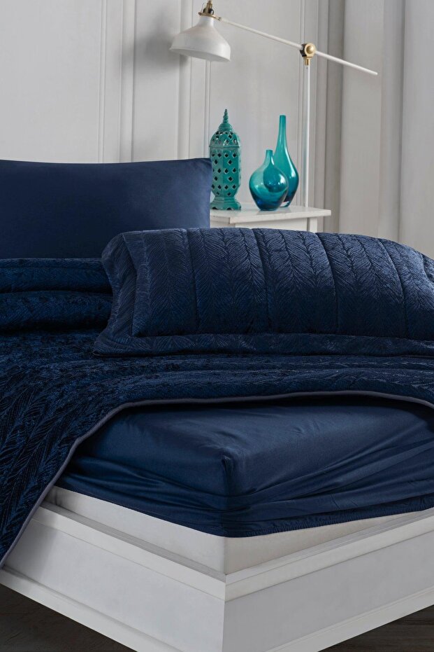 Comfort Sleeping Set - Navy Blue