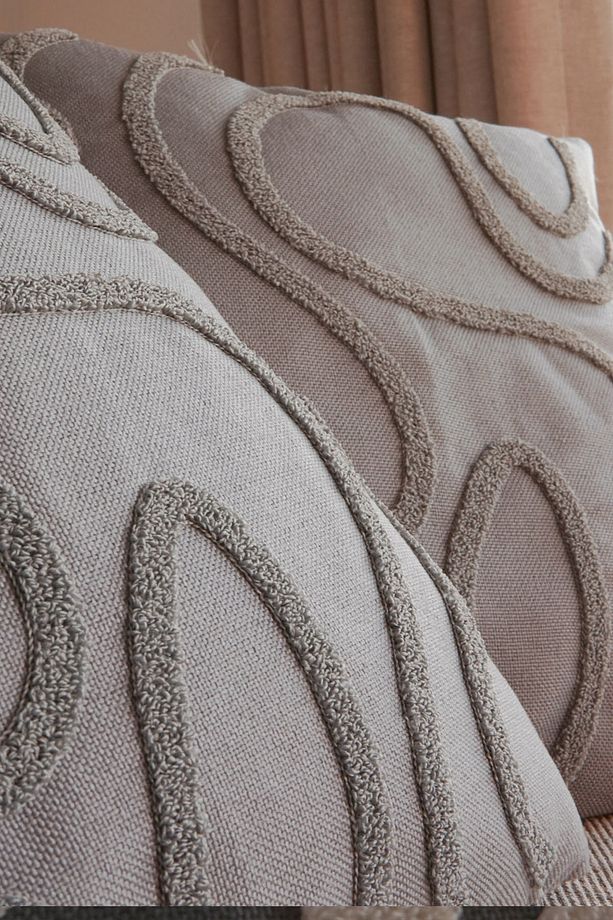 2 Piece Punch Pillow Cover Linen