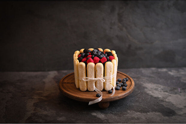 Natural Wood Stand 29 cm