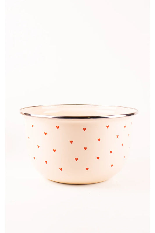 Cupid Enamel Mixing Bowl 24cm - 4Lt