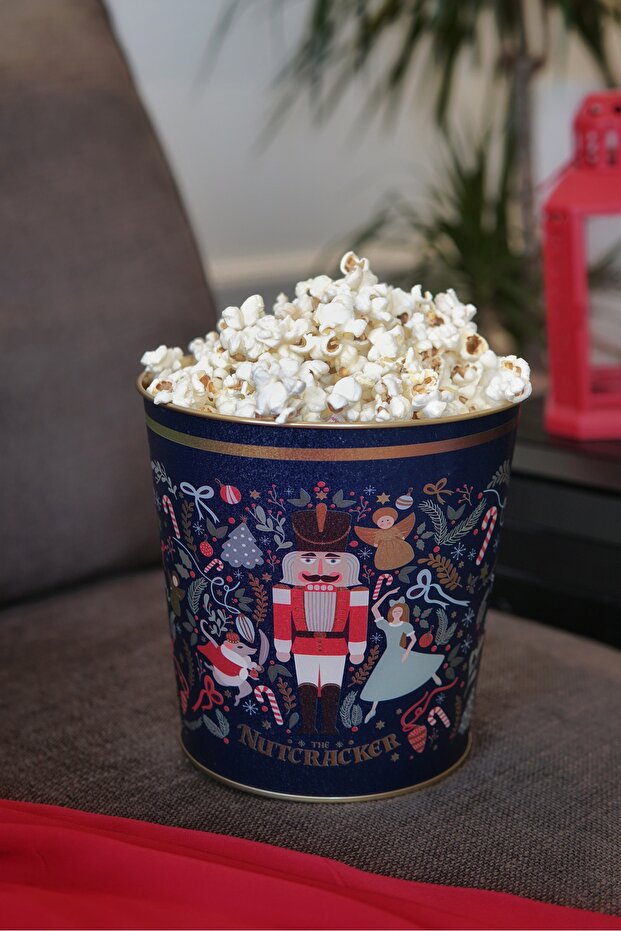 Nutcracker Metal Popcorn Bucket
