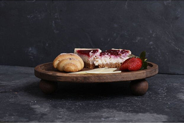 Natural Wood Stand 24 cm