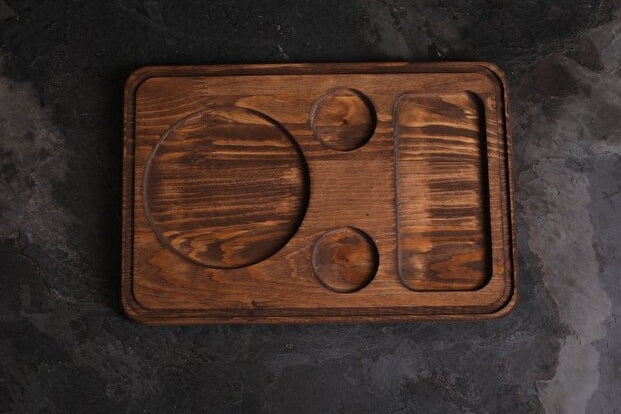 Natural Wood Tray