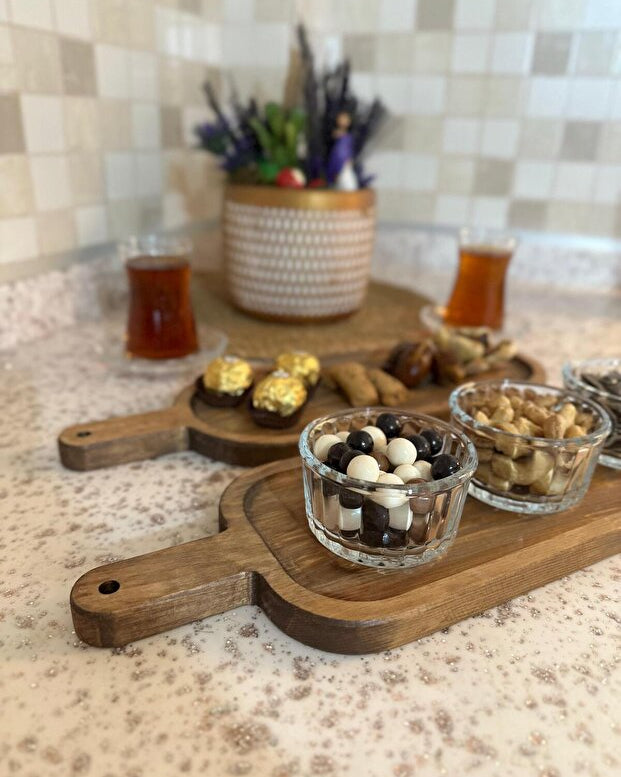 Natural Wood 2 Piece Set