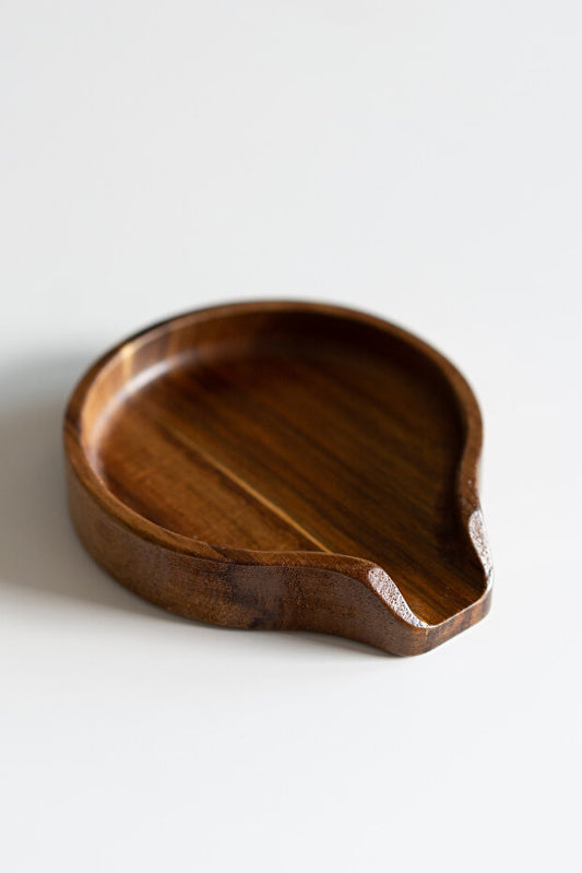 Accacia Spoon Holder