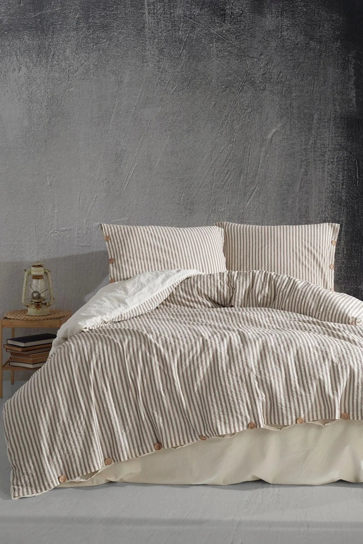 Chance 100% Cotton Washable Duvet Cover Set