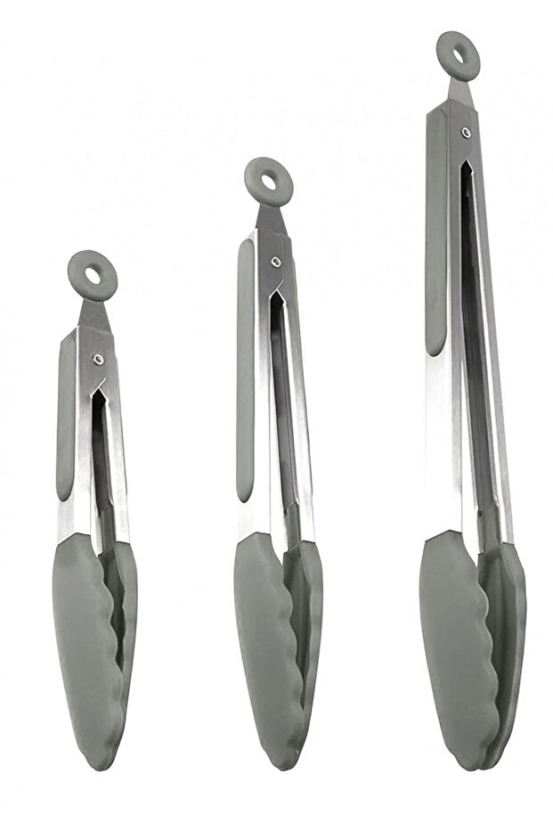 Midori 3 Piece Metal Handle Silicone Kitchen Set