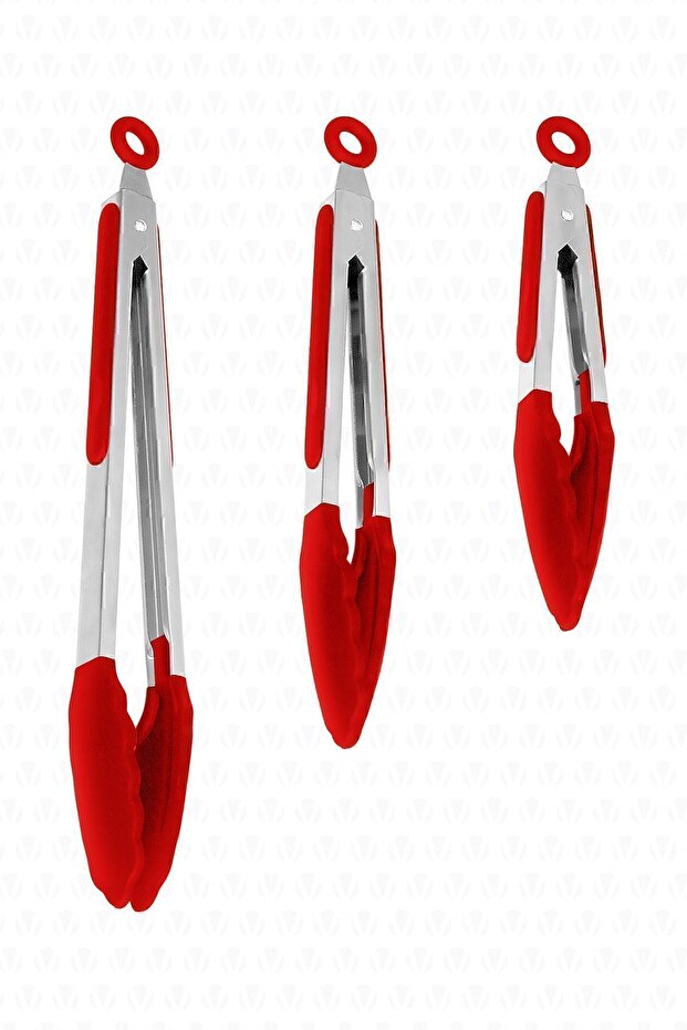 Midori 3 Piece Metal Handle Silicone Kitchen Set