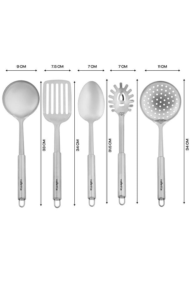 Peligrosa Stainless Steel 5 Piece Serving Set