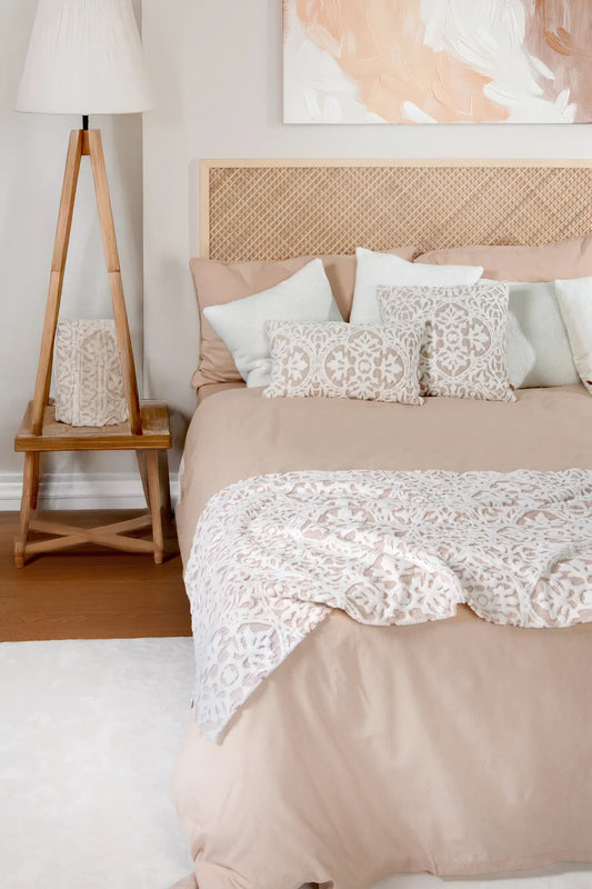Motive Bed Runner Set Scandinavian Bohemian Pattern