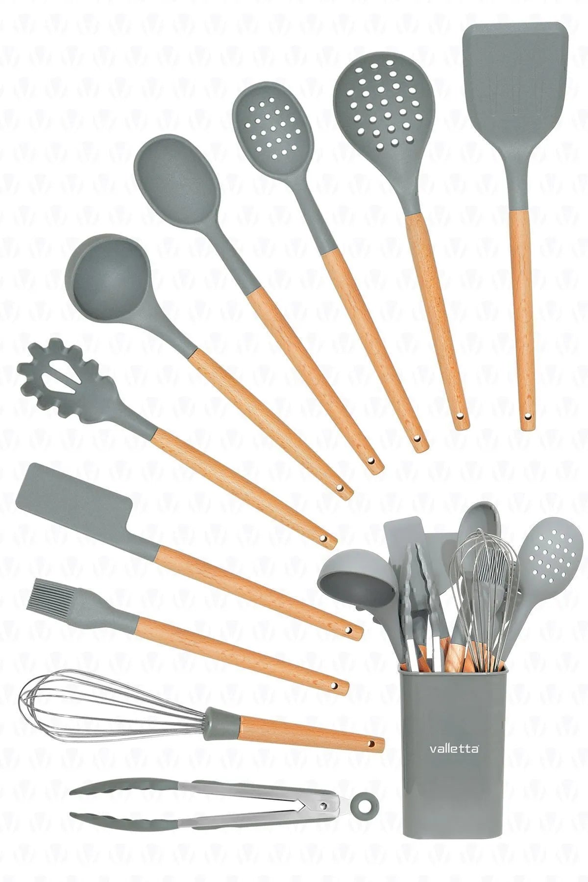 Matis 11 Piece Silicone Kitchen Set