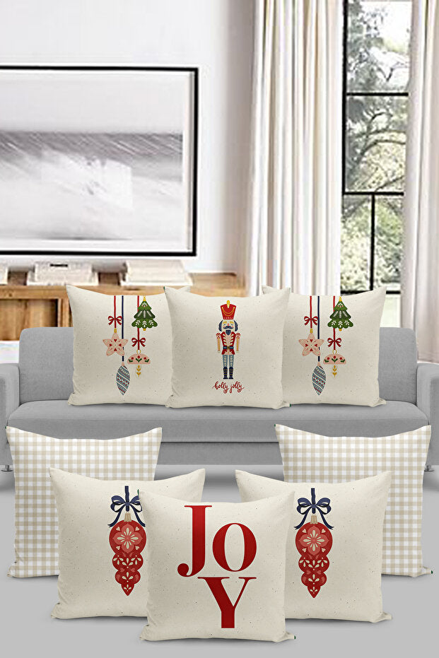 8 Piece Pillow Cover Double Sided Digital Print