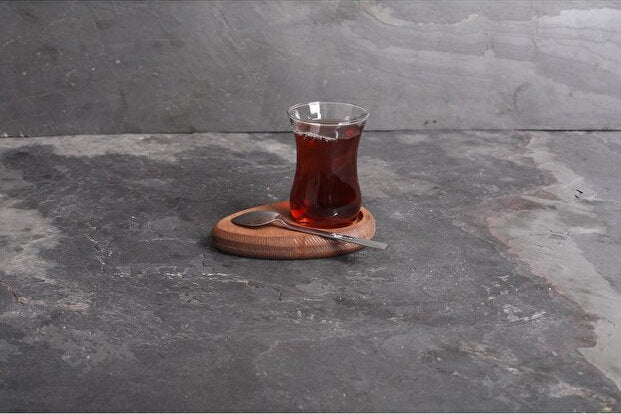 6 Piece Wooden Coasters