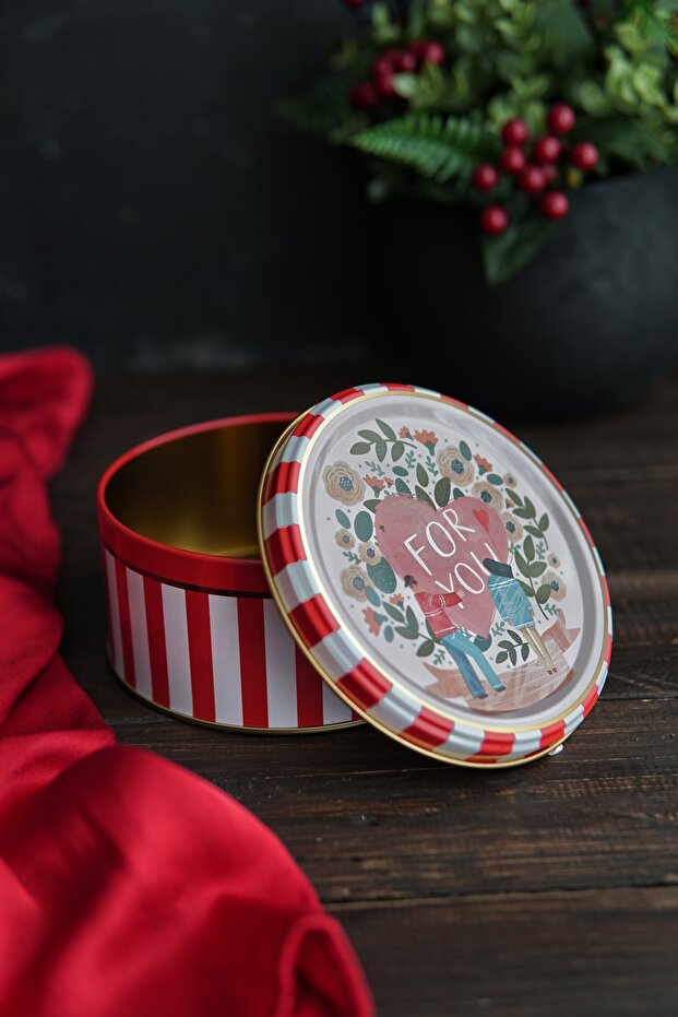 Christmas Edition Metal Storage Containers 2 Piece Set