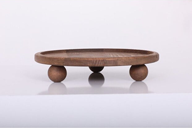 Natural Wood Stand 24 cm