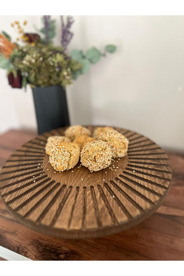 Natural Wood Stand 28 cm