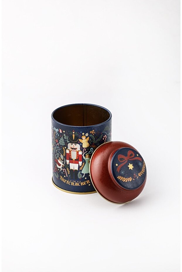 Nutcracker Metal Storage Container