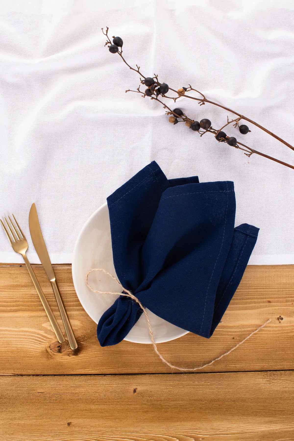 6 Pack Linen Napkin 40 X 40 Cm