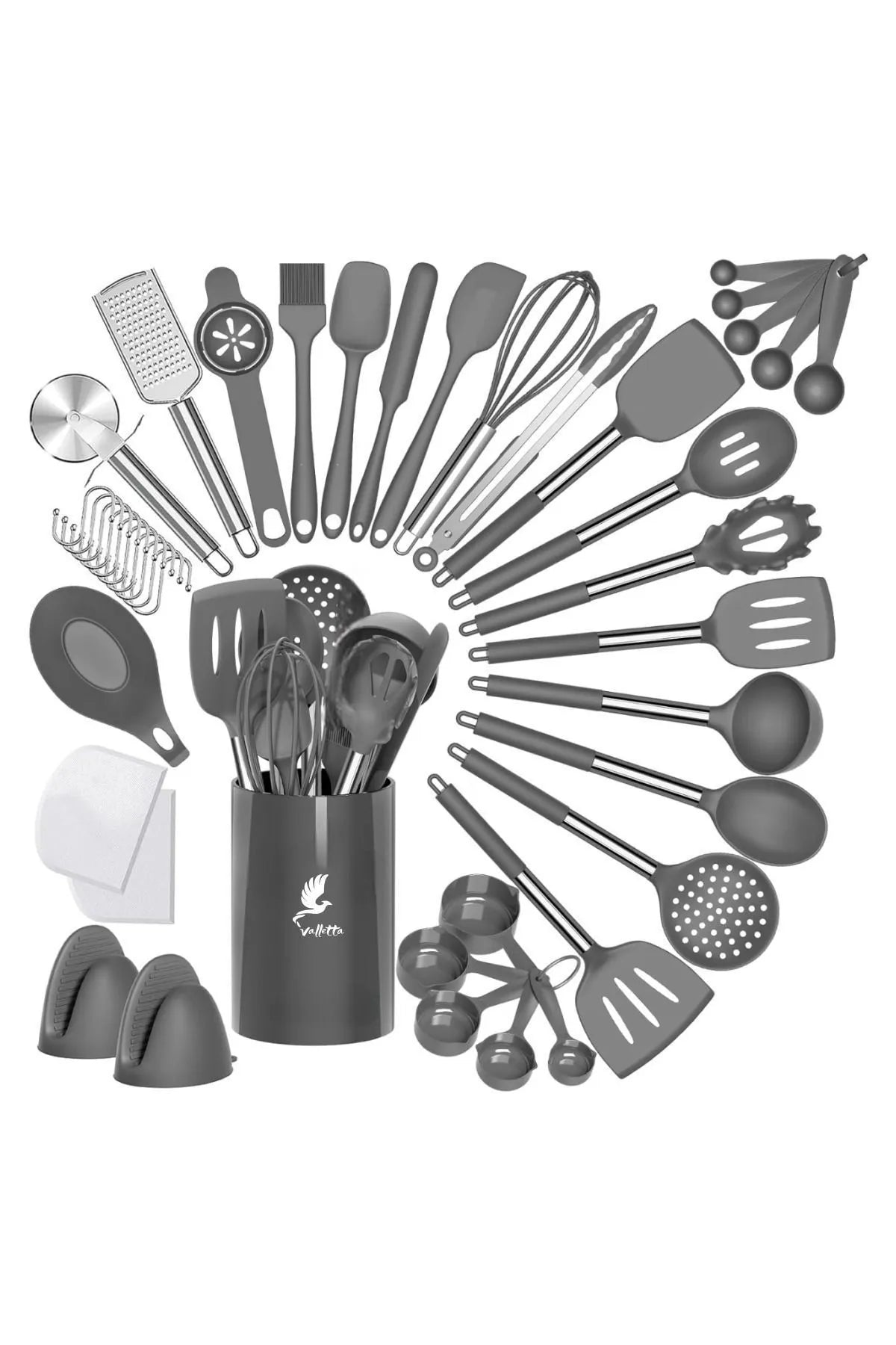 Manila 43 Piece Silicone Kitchen Set