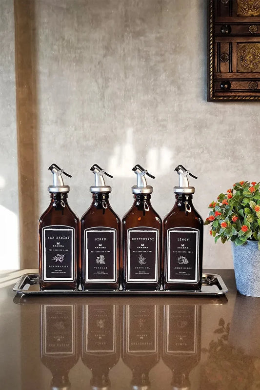 Amber Stand 4 Piece 250 ml