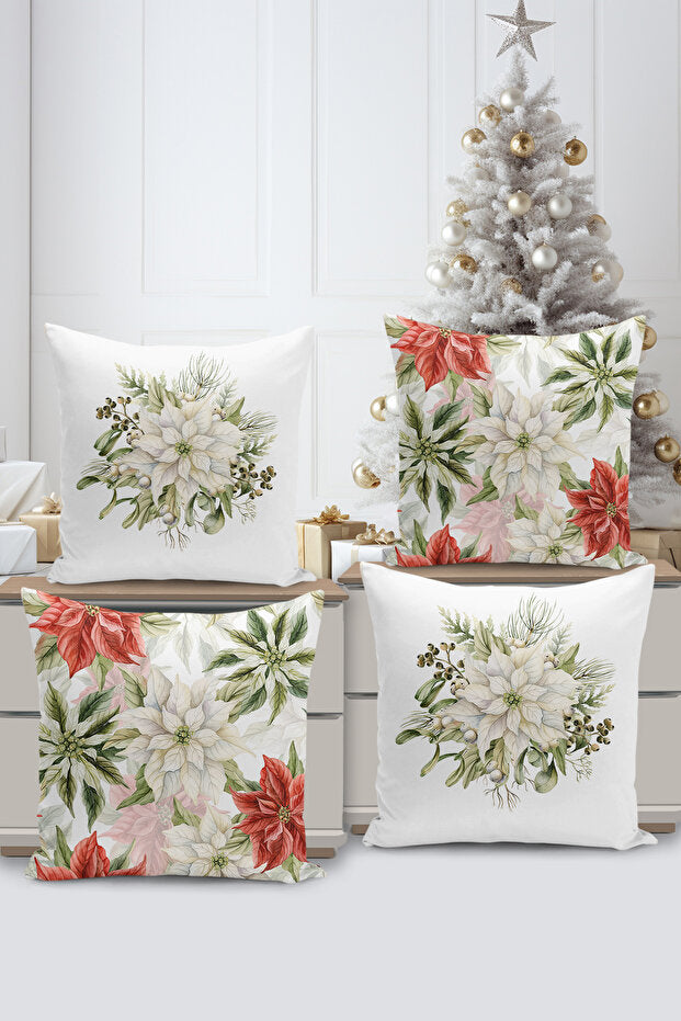 4 Piece Pillow Cover Double Sided Digital Print