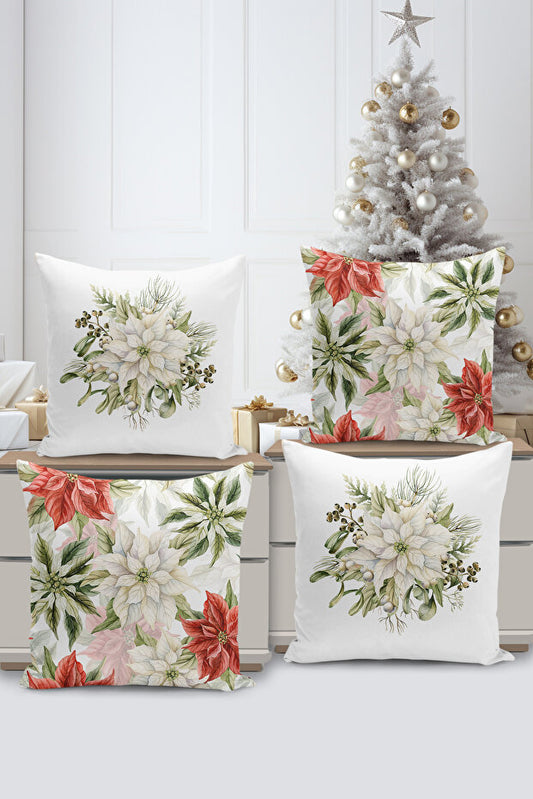 4 Piece Pillow Cover Double Sided Digital Print