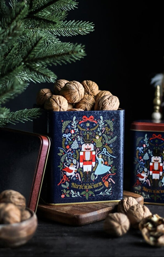 Nutcracker Metal Storage Container