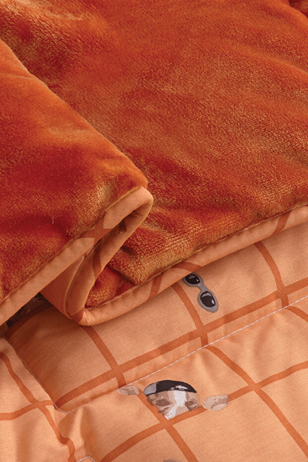 Nantes Single Triola Sleeping Set - Orange