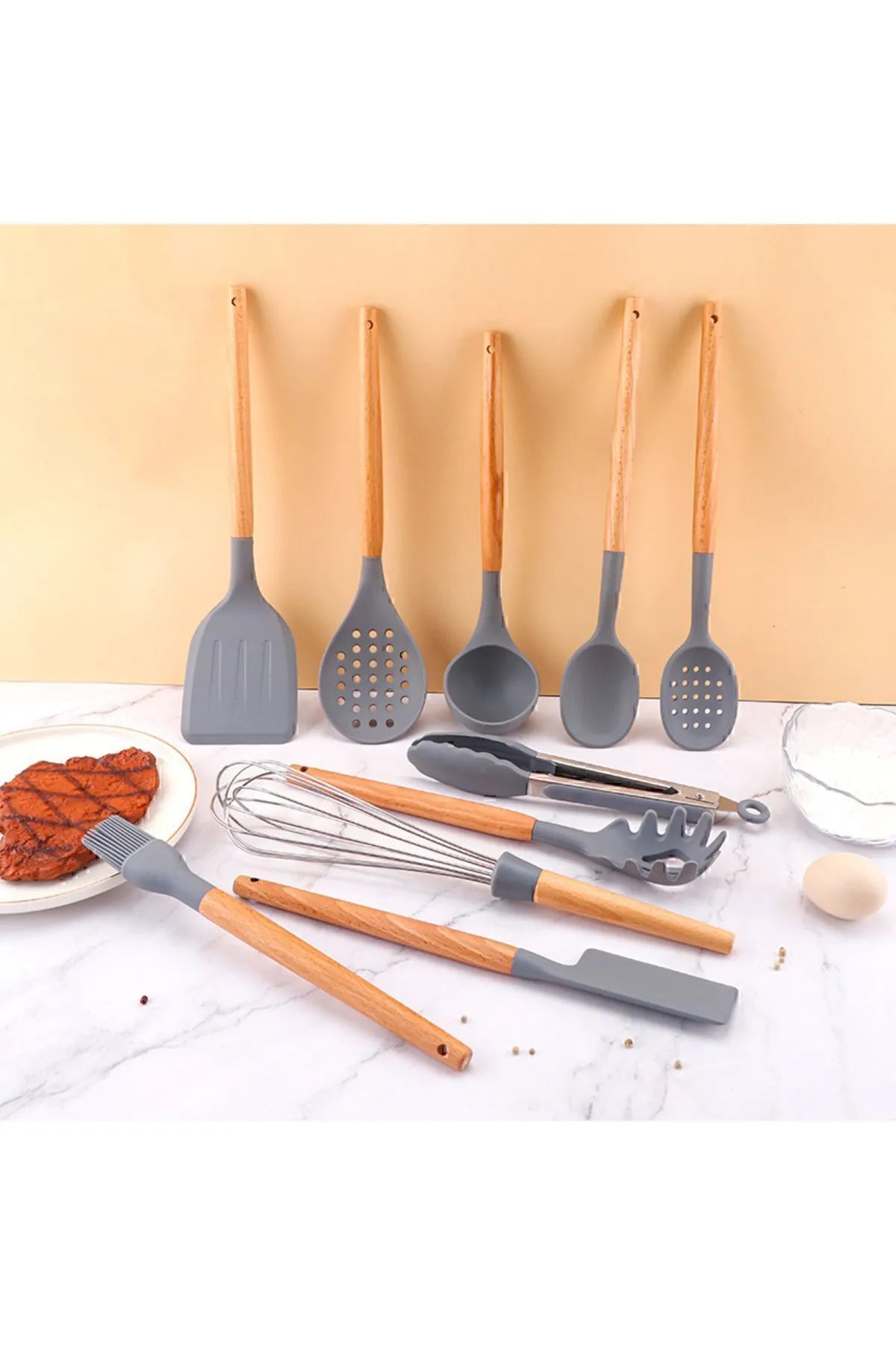 Matis 11 Piece Silicone Kitchen Set