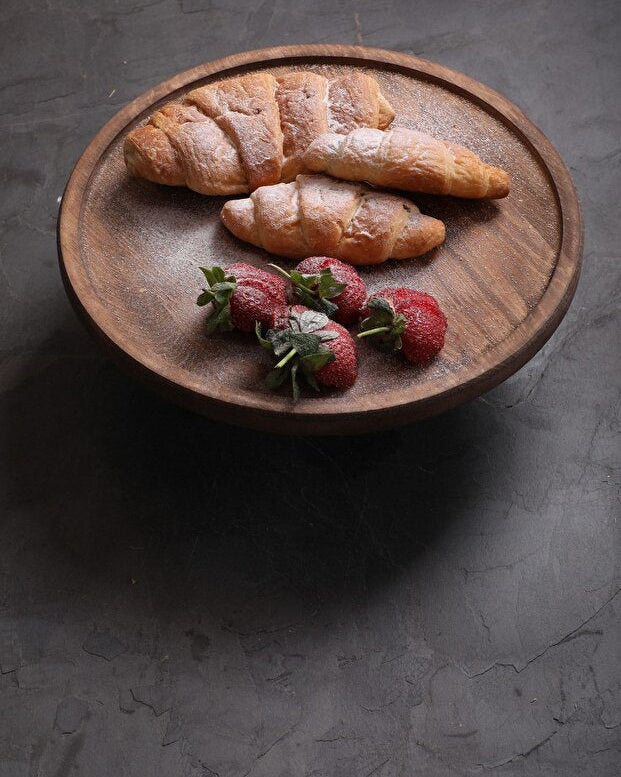 Natural Wood Stand 28 cm