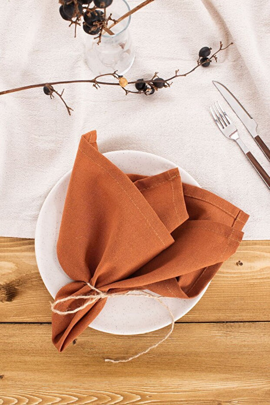 6 Pack Linen Napkin 40 X 40 Cm