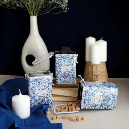 Azul Metal Storage Containers Set of 3
