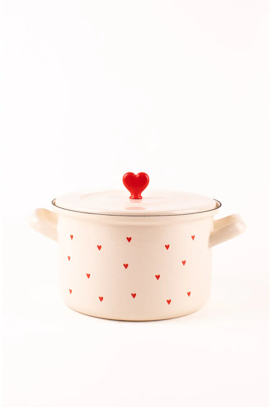 Cupid Enamel 20cm Pot - 3 Liters