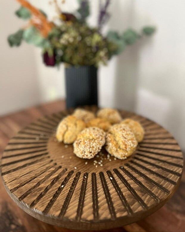 Natural Wood Stand 28 cm