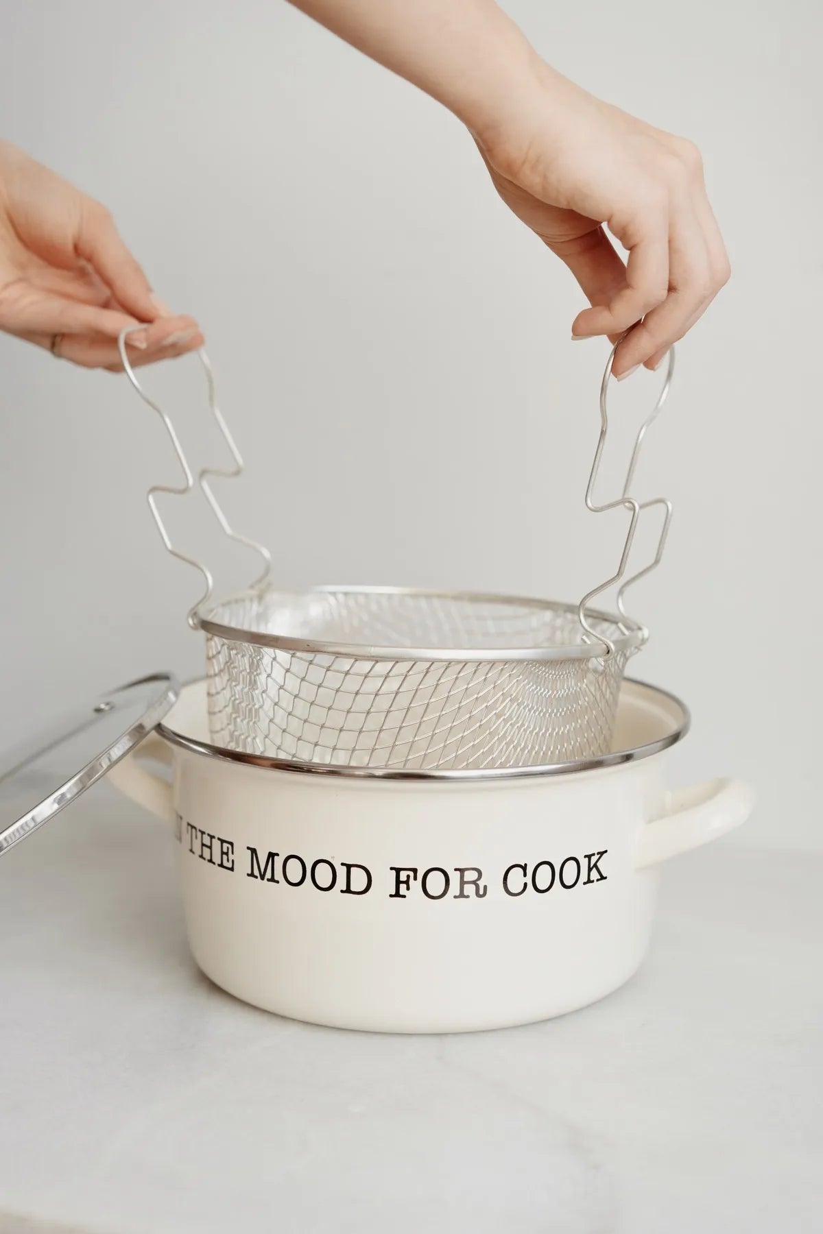 Mood Enamel Frying Pan