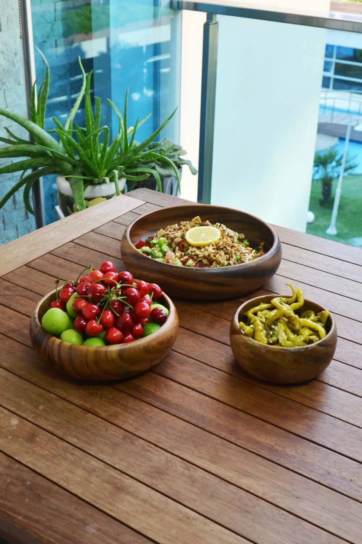 Bellalinda 7 Piece Set - Accacia Bowls