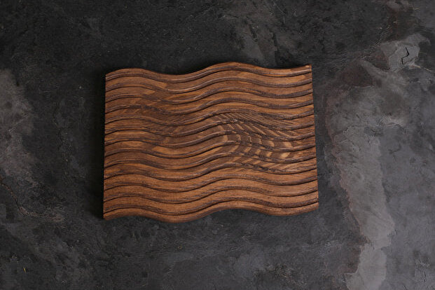 Natural Wood Decorative Tray